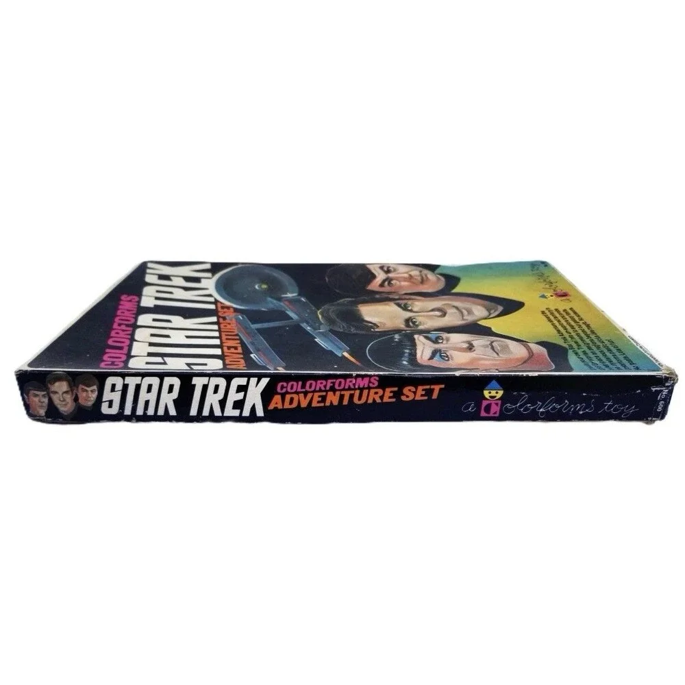 Original Star Trek Colorforms  Adventure Set 600 USS Starship Enterprise Nice 75